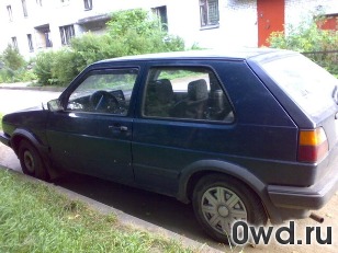 Битый автомобиль Volkswagen Golf